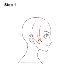 So if we take a piece of. How To Draw A Manga Girl With A Ponytail Side View Step By Step Pictures How 2 Draw Manga
