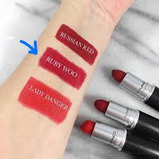 mac lipstick in ruby woo beauty