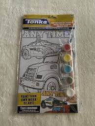 Tonka Truck Paint Your Own Art Board Se