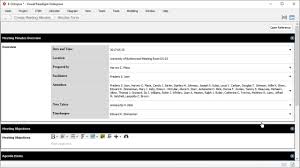 Meeting Minutes Template Project Management