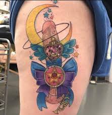 This was posted to a sailor Moon group I'm in. Do people ever regret  tattoos like this? : r/trashy