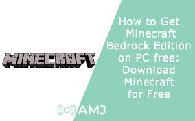 how to get minecraft bedrock edition on