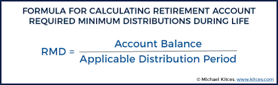 2018 Rules To Calculate Required Minimum Distributions Rmds