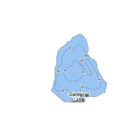 Gardiner Lake Fishing Map Ca_on_v_103381267 Nautical