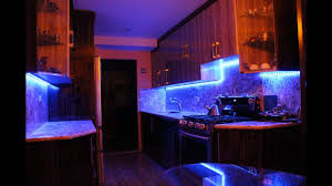 How To Install Led Strip Lights Under Kitchen Cabinets Under Cabinet Led Lighting Diy Youtube