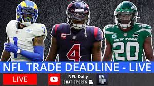 NFL Trade Deadline Live 2021 - Latest ...