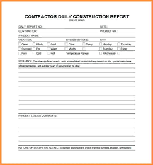 Daily Construction Report Templates Doc Free Premium Superintendent