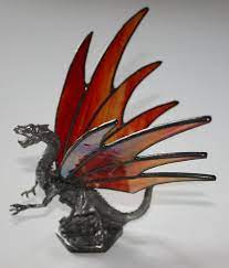 3d Stained Glass Dragon