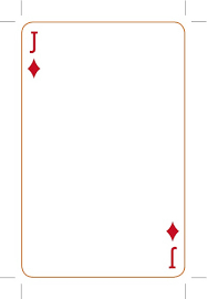 Best Photos Of Playing Card Templates For Word Playing