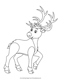 June 12, 2021 by jeffrey w. Rudolph The Red Nosed Reindeer Coloring Page Free Printable Pdf From Primarygames
