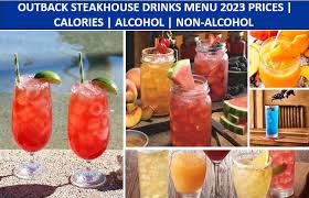outback steakhouse drinks menu 2023