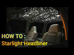 Rolls Royce Starlight Headliner How To