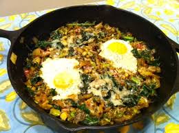 Eating vegetarian on a tight budget. Vegetable Hash With Eggs Lacto Ovo Vegetarian