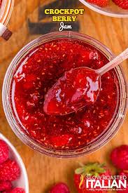 crockpot mixed berry jam the slow