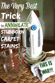 stubborn carpet stains