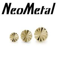 neometal 18kt gold spline threadless