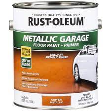 1 gal metallic copper concrete floor interior exterior paint and primer 2 pack