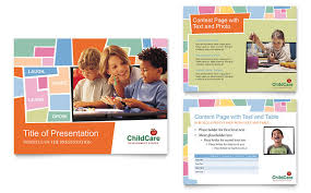 Preschool Kids Day Care Powerpoint Presentation Template