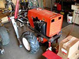 case 222 articulating 4x4 tractor