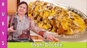 shahi tukray double ka meetha recipe in