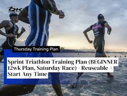 sprint triathlon training plan