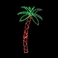 Palm Tree Tall Led Lighted Outdoor Lawn