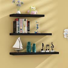 3 4 Piece Floating Wall Shelves Hanging