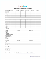 Monthly Profit And Loss Statement Template And Bill Pay Calendar