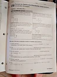 Holt Algebra 1 Intervention Workbook