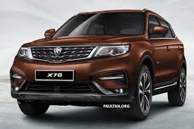 A car brochure for the proton x70 printed 2018. Geely Boyue Yuancheng Fx And Proton X70 Page 2 China Car Forums