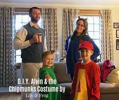Alvin & the Chipmunks Costume: DIY Simon, Theodore & Dave Costume – lily  and frog