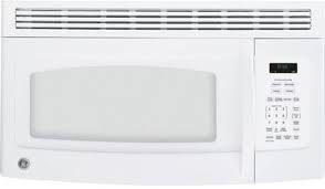 This unit mounts over the stove and is a combination range hood, convection anyway, cutting out a piece of it provided space for the clip to move back and the bottom threads on our ge spacesaver microwave oven handle broke. Ge Jnm1541dmww 1 5 Cu Ft Over The Range Microwave Oven With 950 Cooking Watts Convenience Cooking Controls White