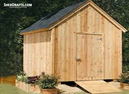 Get your garden or storage shed started with the help of these instructions. 8 10 Garden Shed Plans Blueprints For Building A Storage Shed