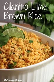 Cilantro Lime Basmati Brown Rice
