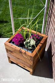 Build A Square Planter Box From Cedar