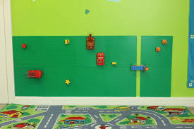 Easy Lego Sensory Wall Vertical Lego