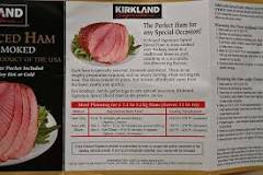 How do you cook Kirkland applewood smoked spiral sliced ham?