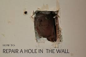 how to repair a hole in drywall a