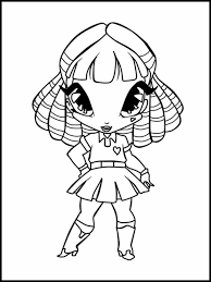 Beautiful, charming, and kind are the characters of pop pixie. Coloring Pages Pop Pixie 1