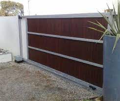 So if you're going to do this a wooden gate requires a frame with four sides. Diy Sliding Gate Frame Sliding Gate Driveway Gate Diy House Front Gate