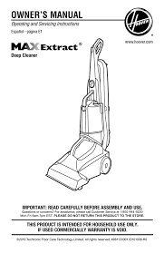 hoover max extract 77 deep cleaner