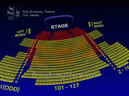 neil simon theatre seating chart