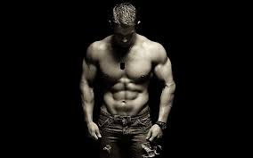 lean body bodybuilding fitness man