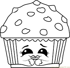 Coloring pages cupcake elegant muffins adults peak muffin sheet. Mary Muffin Shopkins Coloring Page For Kids Free Shopkins Printable Coloring Pages Online For Kids Coloringpages101 Com Coloring Pages For Kids