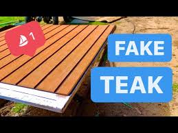 eva teak foam decking sailing meraki