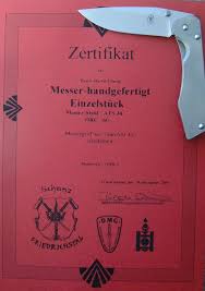 handgefertigtes Taschenmesser (TFPK 2) von Jürgen Schanz ...