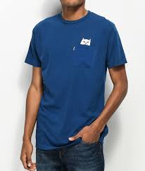 T shirt of the day !! Ripndip Lord Nermal Black Pocket T Shirt Zumiez