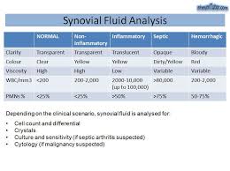 Synovial Fluid Cerca Con Google Synovial Fluid Anatomy Wbc