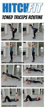 toned triceps dumbbell workout