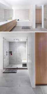 If you choose to go that direction, you can use the same tile cut in smaller sizes in. Bathroom Tile Idea Use Large Tiles On The Floor And Walls 18 Pictures